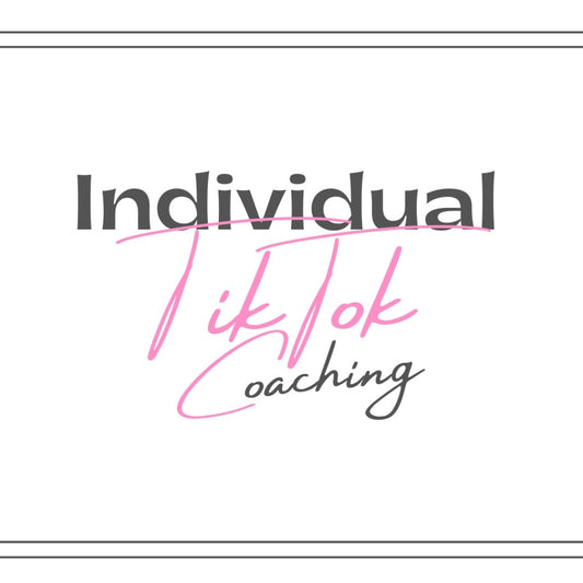 Individual TikTok Coaching
